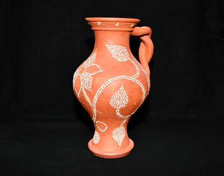 Cantarinha com pedrado com duas idas