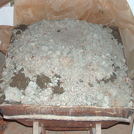 Barro após a Extração